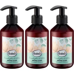 Balea Vloeibare Handzeep - Eucalyptus & Lotus - Voordeelverpakking | 3x 500ml - Verfrissende Handzeep - Reinigend & Verzorgend