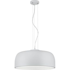 LED Hanglamp - Trion Barnon - E27 Fitting - 4-lichts - Rond - Mat Wit Aluminium