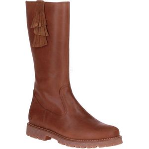 Beberlis - Lange Laars - Camel - Lederen Meisjeslaars