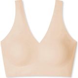 Schiesser Invisible Soft Bustier Dames Beha - sand - Maat XXL