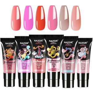 NAXSIR 6 - Kleuren Modieuze Nagellakset - Snel Bouwend, Duurzaam Glanzend, Met Vele Kleuren En Eenvoudig Aanbrengbaar, Maak Gemakkelijk Persoonlijke Charme!