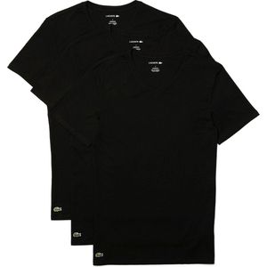 Lacoste Heren 3-pack Ondershirt - Black - Maat XS