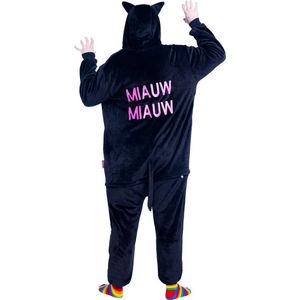 Wasted Monkey - Katten Onesie - Dieren Onesie - Verkleedkleding - Carnaval Kostuum