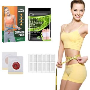 Cozy World - Afslank pakket - Detox - Voordeelpakket - Voetpleisters - Voetverzorging - Detox - Afvallen - Energie - Afslankpleister - Gezondheid - Stress verlagend - Slaap bevorderend