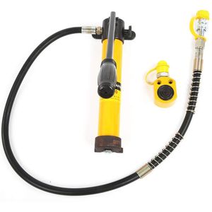 5T Hydraulische Handmatige Autokrik - Draagbare en Zeer Geschikte Pomp voor Auto Mobiliteit