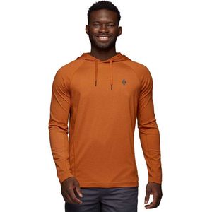 Black Diamond Crag Sweatshirt Met Capuchon Oranje XL Man