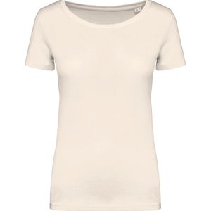 Native Spirit Ecologisch dames-T-shirt NS324 - Ivory - L