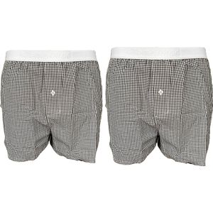 Embrator mannen Boxershorts 2-stuks geruit maat L