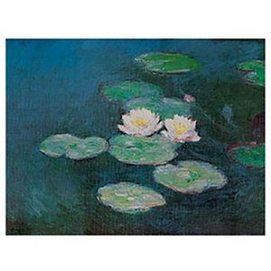 Kunstdruk Claude Monet - Seerosen 71x56cm