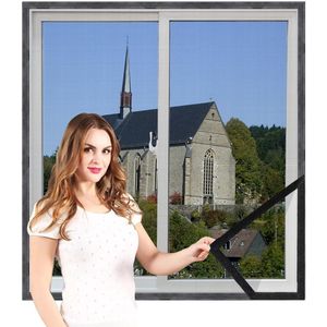 Mosquito Net for Windows 100 x 130 cm - Keeps Beetles, Flies, and Mosquitoes Away - Fly Screen for Basement Windows, Living Room, and Patio (150 x 180 cm)