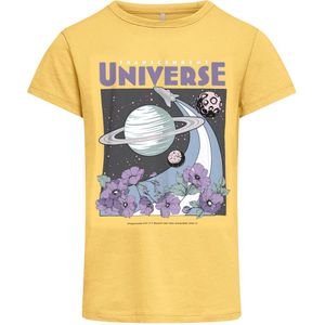 Kids Only S/S Planet Box T-shirt Jongens - Maat 134