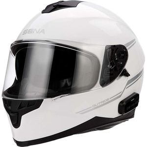 Sena Helmet Outride White XXL - Maat 2XL - Helm