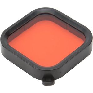 JGS Premium - Duikfilter zwart voor 10 11 camera - Verbetering van kleuren - UV-bescherming - HD-foto's en video's - Waterdichte behuizing - Draagkoord - Rood