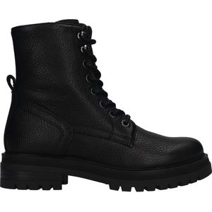 PS Poelman Veterboot - Vrouwen - Zwart - Maat 44