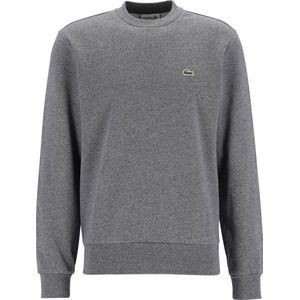 Lacoste heren sweatshirt - zwart met wit melange - Eclipse Jaspe - Maat: 4XL