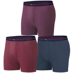 ATLAS FOR MEN - Set van 3 stretchboxershorts - Heren - Verkrijgbaar in grote maten - M