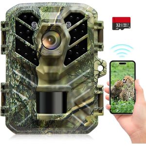 DailySupplies® Wildcamera met Nachtzicht - Buitencamera - Waterdicht - Full HD
