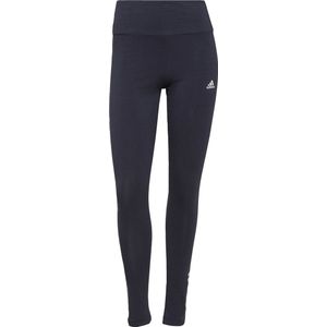 adidas Sportswear ESSENTIALS HIGH-WAISTED LOGO LEGGING - Dames - Blauw- M