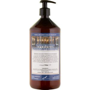 Bodylotion Hammam Herbal 1 Liter - met gratis pomp