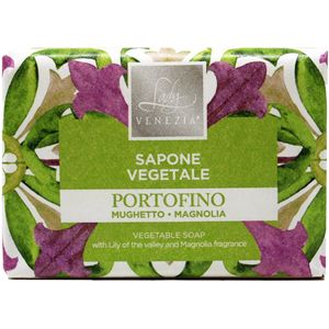 Lady Venezia Ceramiche Luxe Zeepblokje Portofino lelietje-van-dalen en magnolia 100 gr