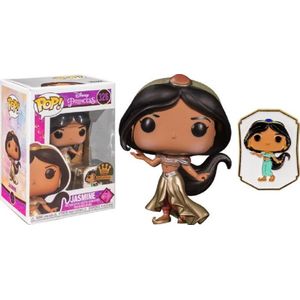 Funko Pop! Disney Princess Jasmine Gold with Pin #326 Funko Shop Aladdin