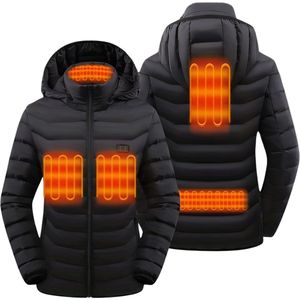 Livano Verwarmde Jas - Heating Jacket - Thermo Jas - Elektrische Kleding - Jas Met Verwarming - 3 Standen - Heren - Maat XXL