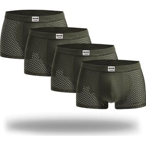 BOXR Underwear - Bamboo Boxershort Heren - 4-Pack - 3XL - Onderbroeken Heren - Bamboe Ondergoed Heren - Zachte Bamboe Boxershorts voor Mannen