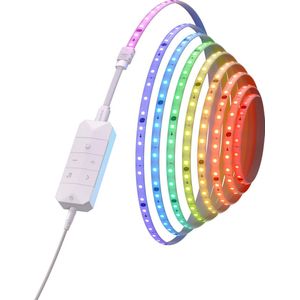 Nanoleaf Essentials Matter Smart Multicolour HD Lightstrip Starter Kit - RGBIC - 5m - Wit