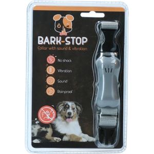 Bark-Stop - Anti-Blaf band - Trainingshalsband - One-size - Grijs