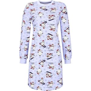 Ringella – Snowman – Nachtkleed – 4511019 - Ciel - Maat 38
