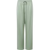 Hunkemöller - Nachtmode Broek - Groen - Satijn