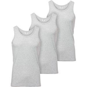 Ladeheid 3 pack Heren Singlet-Onderhemd Heren – Katoen – Grijs ��– L – LA-LA40-258-US