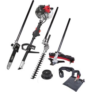 Multifunctioneel Tuingereedschap 4-in-1 - Grastrimmer, Bosmaaier, Hogsnoeier en Heggenscharen met 2-takt Motor