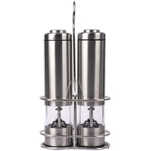 Trudeau Pfeffermühle 2 in 1 in Silber, Edelstahl, 40x8x8 cm Trudeau Pfeffermühle 2 in 1 in Silber, Edelstahl, 40x8x8 cm