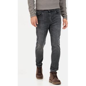 camel active Tapered Fit fleXXXactive® 5-Pocket Jeans - Maat menswear-33/32 - Grijs