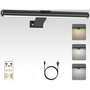 12 inch draadloos beeldlicht met afstandsbediening, 2-in-1 USB-loadable nachtlicht, 3 verlichtingsmodi, LED-magneet Dartlamp met timer, voor het schilderen van kunst