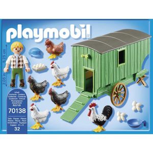 PLAYMOBIL Country Kind met kippenhok - 70138