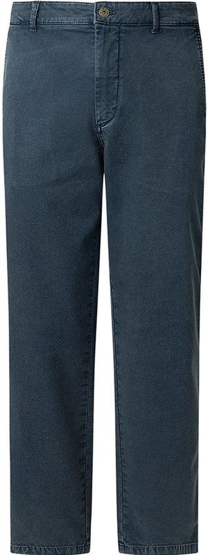 Pepe Jeans Heren Regular Chino Canvas Broek, Blauw (Dulwich Blue), 28, Blauw (Dulwich Blue), 38