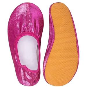 Glitter Gymnastics Shoes for Kids (Size 24 - 40) - Breathable Non-Slip Trainers for Girls and Boys