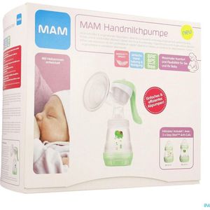 MAM Borstkolf Inclusief 2 x Anti-Collic Flessen - 130 ml + 160 ml - Kraam Cadeau - Kerst Cadeau