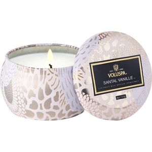 Voluspa Geurkaars Japonica Collection Santal Vanille Mini Tin Candle
