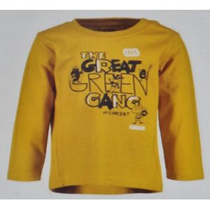 Blue Seven Baby T-shirt Geel The Great Maat 62