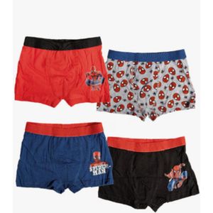 spiderman boxershorts 4 pack 110-116