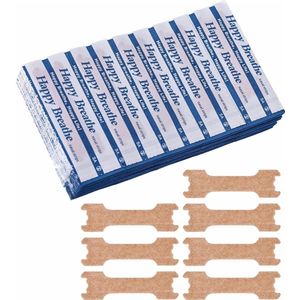 Neusstrips - Neusstrip - Neuspleisters - Neusspreider - Neusstrips snurken - Neuspleisters snurken - Anti snurk - Anti snurk producten - Anti snurk pleisters - Zorg voor een betere nachtrust! - Zweetbestendig - Nasal strips - Voor Gevoelige Huid -