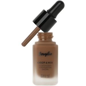 Douglas Foundation - Drop & Mix - Dark Brown - 14 ml - Voor Elke Huidtint