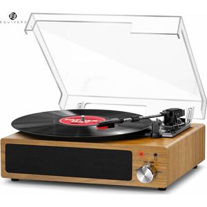 Equivera Platenspeler met Speakers - Platenspeler - Platenspelers - Plantenspeler met Boxen