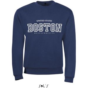 Sweatshirt 2-200 Boston-Massachusetss - Navy, xS