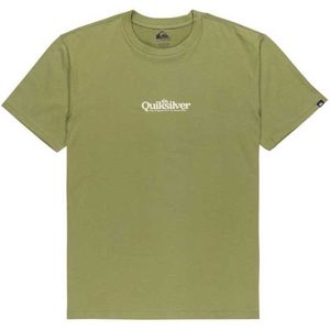 Quiksilver - T-shirt Ev Fineline - Loden Green - Korte Mouwen - 100% Katoen