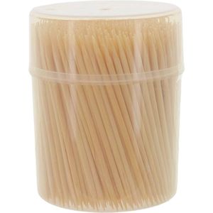 Premium tandenstoker - perfect voor tandhygiëne - set van 1000 stuks - onbehandeld hout