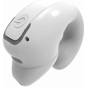 GD28 Bone Conduction TWS - hoofdtelefoon – Bluetooth 5.3 - Lichtgewicht - Oorclip - Headset - Sport - Games & Werk - Wit